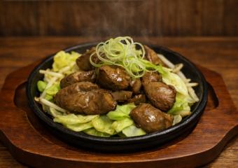 烤鸡肝