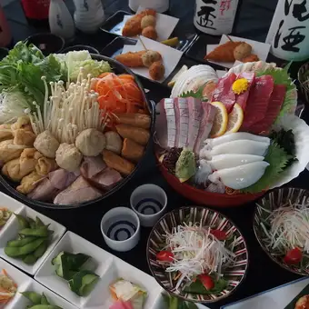 【暢飲宴】11月起 ☆主辦單位喜愛的宴會☆ 5500日圓套餐 *以列印優惠券可享9折優惠