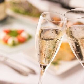 [Sunday, Monday and Tuesday only ★ Special Course] 9 dishes with 2 hours of all-you-can-drink including sparkling wine 6500 → 5000 yen