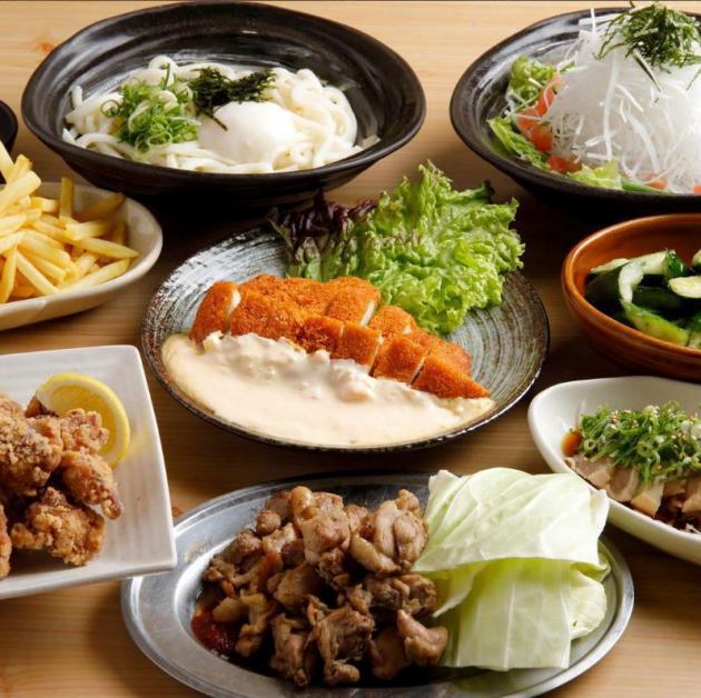 2時間飲み放題付 雛 ヒヨコ コース 全8品 宴会 飲み会 女子会 歓送迎会 浪花屋 鳥造 行徳店