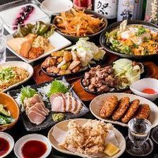 2時間飲み放題付 豊 ユタカ コース 全11品 宴会 飲み会 女子会 歓送迎会 浪花屋 鳥造 行徳店