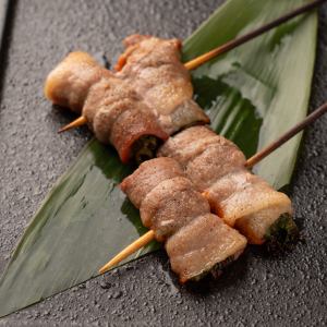 梅紫蘇巻き串2本