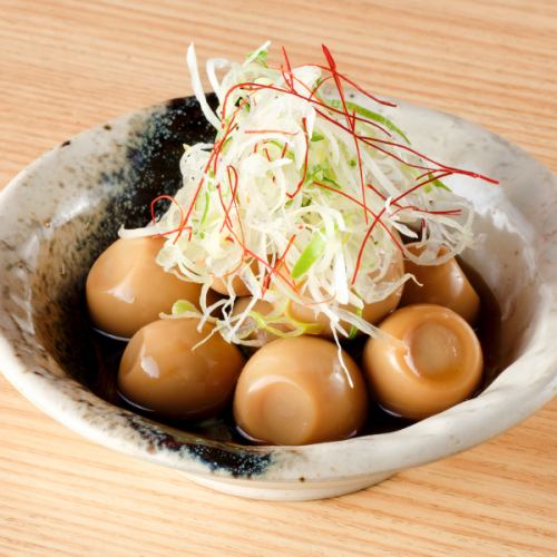 うずらの醤油漬け