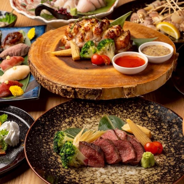 歓送迎会に飲み放題付きコース多数ご用意あり♪3H飲み放題付きコースは4000円～ご用意あり★女子会も人気