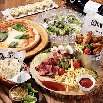 【mikawaコース】平日3H/週末2H飲み放題付8品4000円！豚バラと白ネギの塩レモン・炙り合鴨