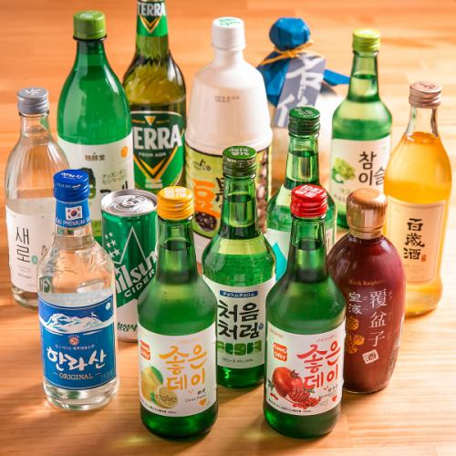 充実のお酒ラインナップ☆