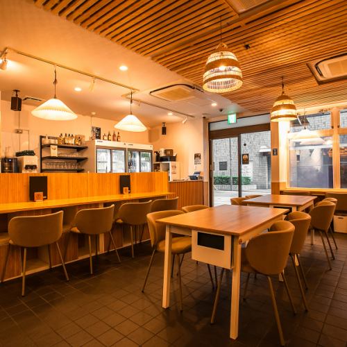 韓国カフェのような店内♪