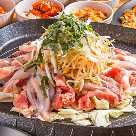 チュサム(チュクミ+サムギョプサル)