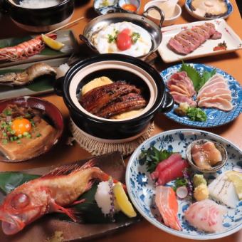 【2時間飲み放題付】おまかせお料理コース！お料理約12品6000円(税込)