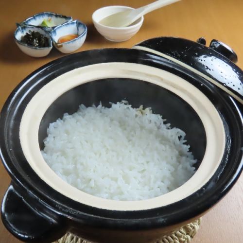 【焼魚と御一緒にご飯のお供3点付】銀シャリ　一合