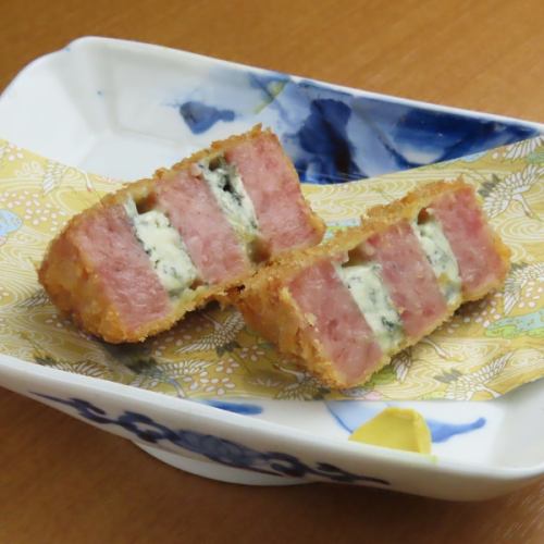 ブルーチーズ雲仙ハムカツ