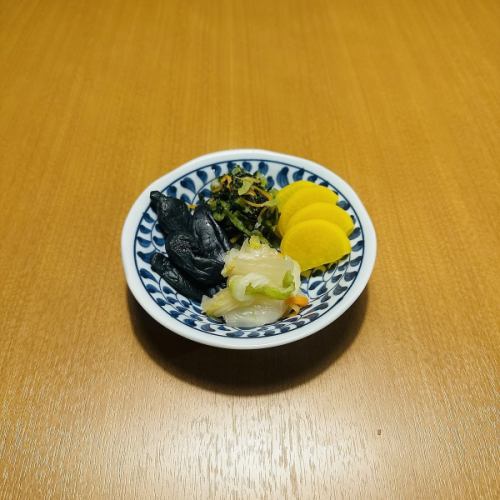 漬物盛り合わせ