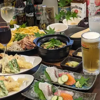 【宴会　松コース】９０分飲み放題付グレードアップコース全8品8,000円（税込）