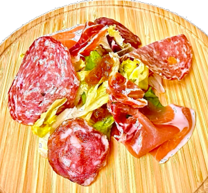 生ハムとコッパの盛り合わせ