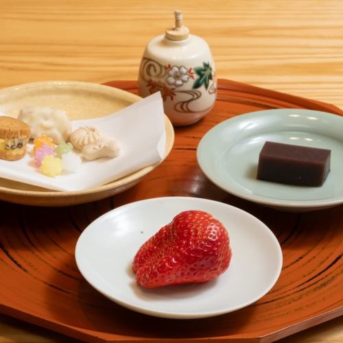 京都宇治茶　自家製和菓子