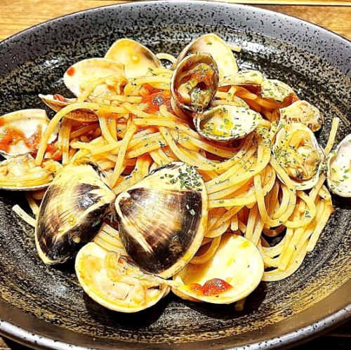 九十九里浜ハマグリとあさりのトマトソースロザート