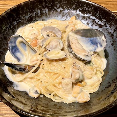 魚介のチーズクリーム
