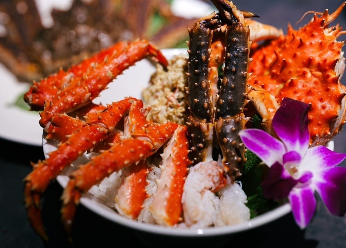 お祝いにも☆本ズワイガニやアワビなど贅沢海鮮 食べ放題☆