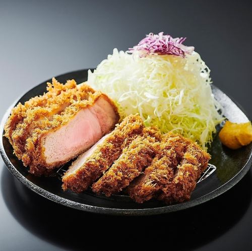 Special loin cutlet set meal ≪Set meal comes with rice and miso soup≫