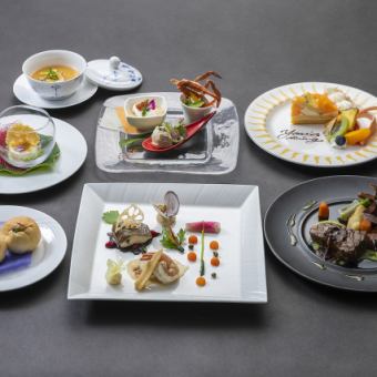 [Great for auspicious occasions and meetings] Western-style memorial service Kaiseki course [B] 6,600 yen (tax included)