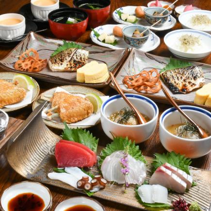 【こだわりの創作海鮮料理で贅沢を♪】さかなと純米コース≪全7品≫1人前5500円(税込)