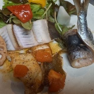 本日のお魚料理