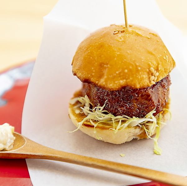 [Specialty] Wagyu beef minced cutlet burger