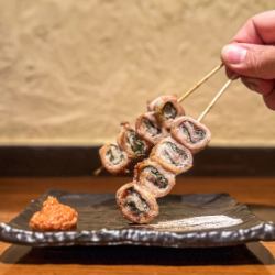 大葉肉巻き