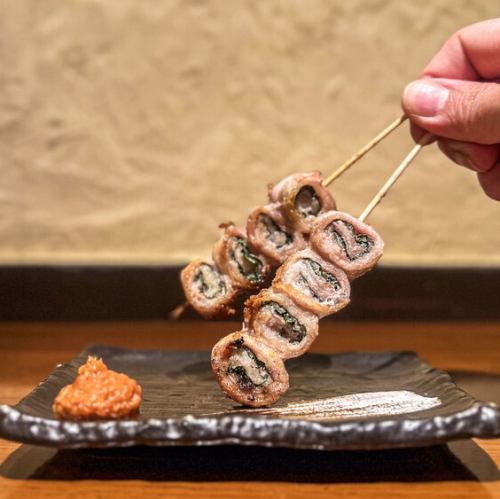 大葉肉巻き