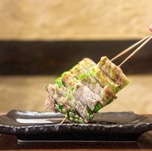 アスパラの肉巻き