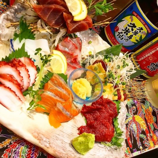 [Ryukyu Dynasty Course] 3 hours of all-you-can-drink (including draft beer)! 12 dishes total: 6,050 yen (tax included)
