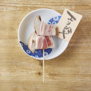 King oyster mushroom skewers (pork)