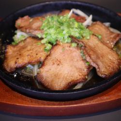 牛タンネギ塩焼き