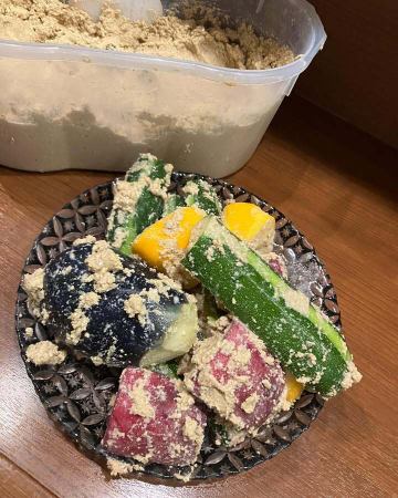ヌカ漬けをツマミに！