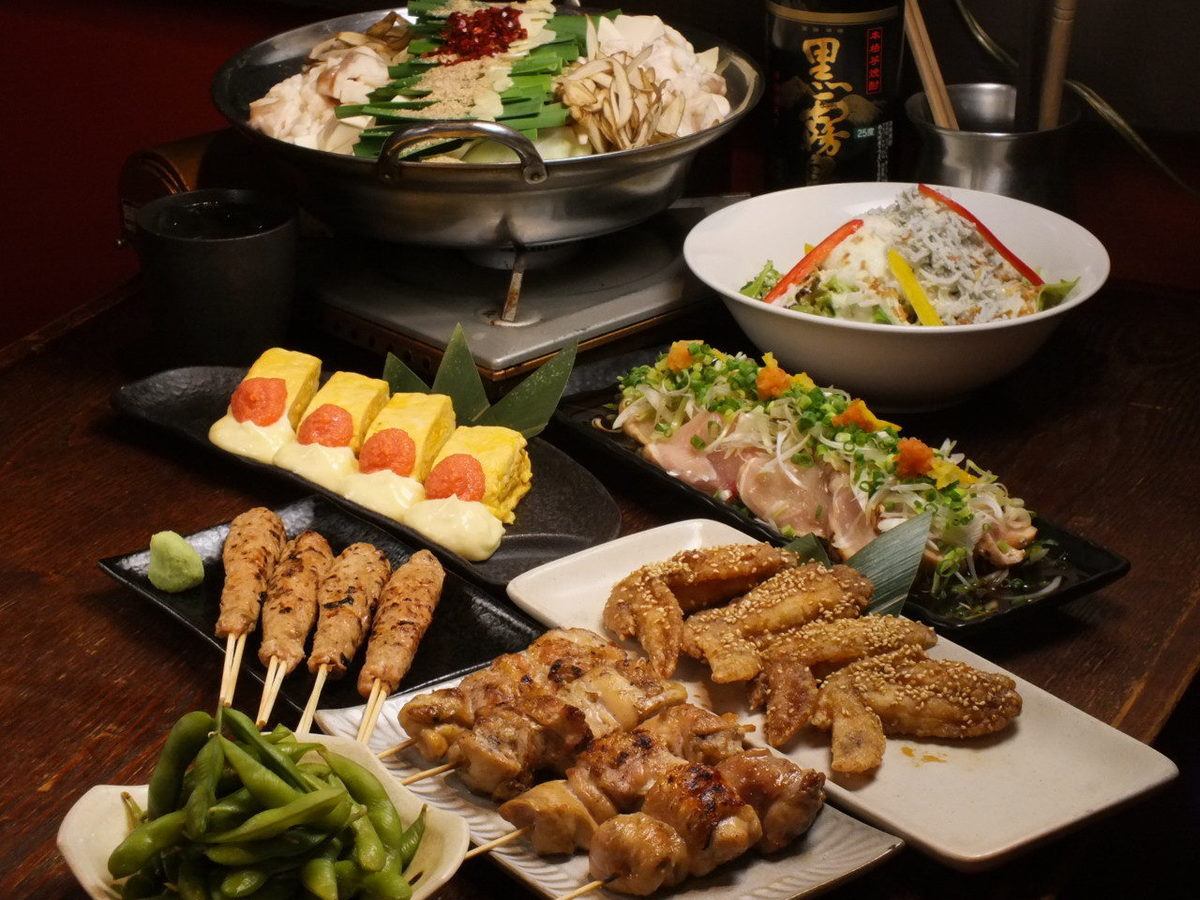 We also have a 4,500 yen course that includes 3 hours of all-you-can-drink available only on weekdays!