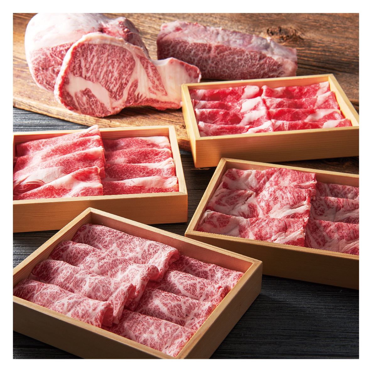 The thickness of the meat is carefully sliced, sticking to the optimum thickness for shabu-shabu!