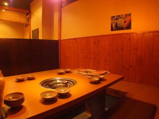 Semi-private room for 4 people
