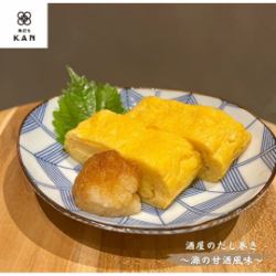 Liquor store's rolled omelet - Nada sweet sake flavor -