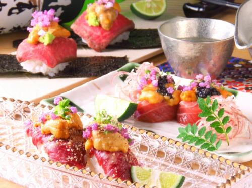 A variety of dishes prepared by skilled chefs!