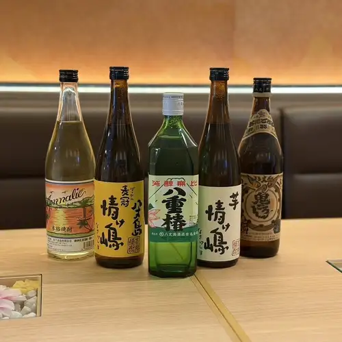 “八丈島焼酎”の種類豊富