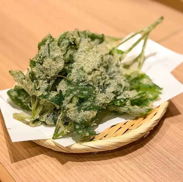 あしたば天ぷら