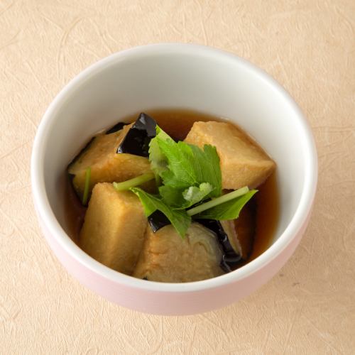 Braised awafu and eggplant [Hot]