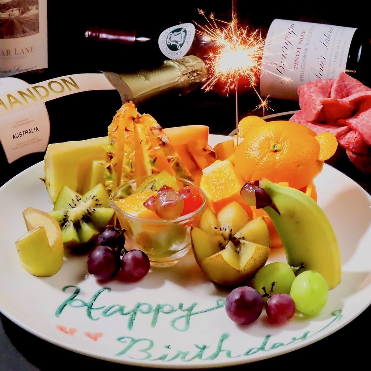 特別な日のご利用に。サプライズ対応承りますのでご相談ください