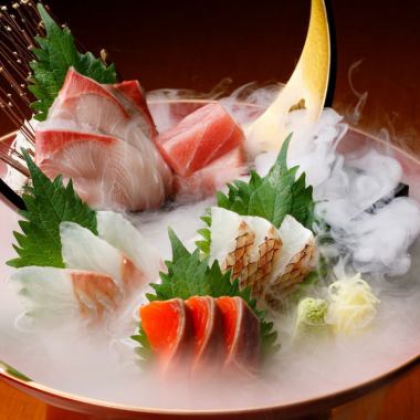 [Seafood is also recommended] Fresh, high-quality seafood sashimi caught in Sanriku