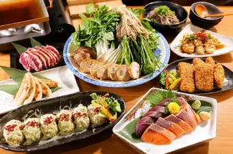 【せり鍋を楽しむコース】120分飲放付7品 6000円