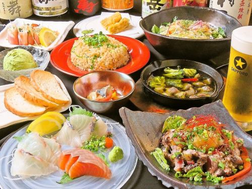 All 12 dishes, 120 minutes all-you-can-drink included 4,800 yen