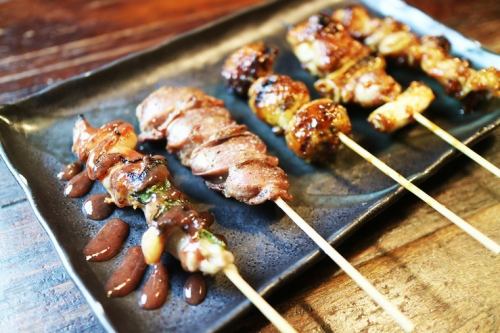 【迷ったらまずはこれ!】まさやの串焼き盛り合わせ