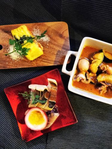Chef's Whimsical Small Plates