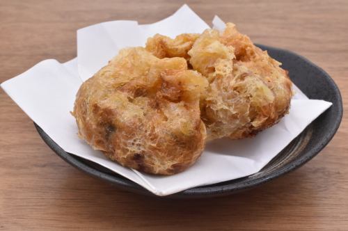 Deep fried natto