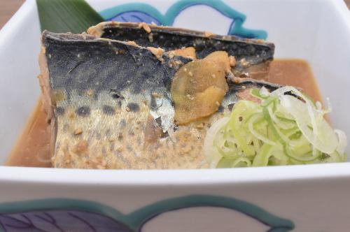 <Using Special Mixed Miso> Boiled Mackerel with Miso